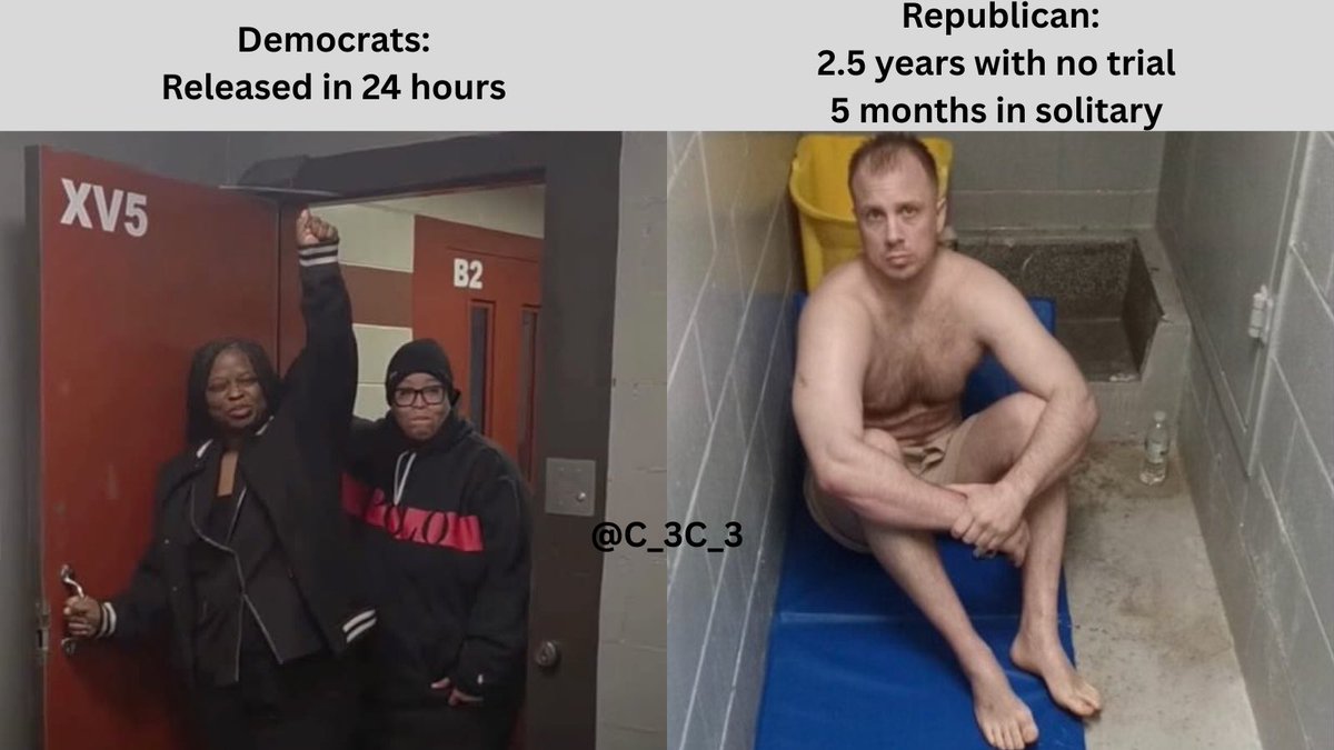 C_3C_3's tweet image. Our 2 tiered Justice System…

A major problem.