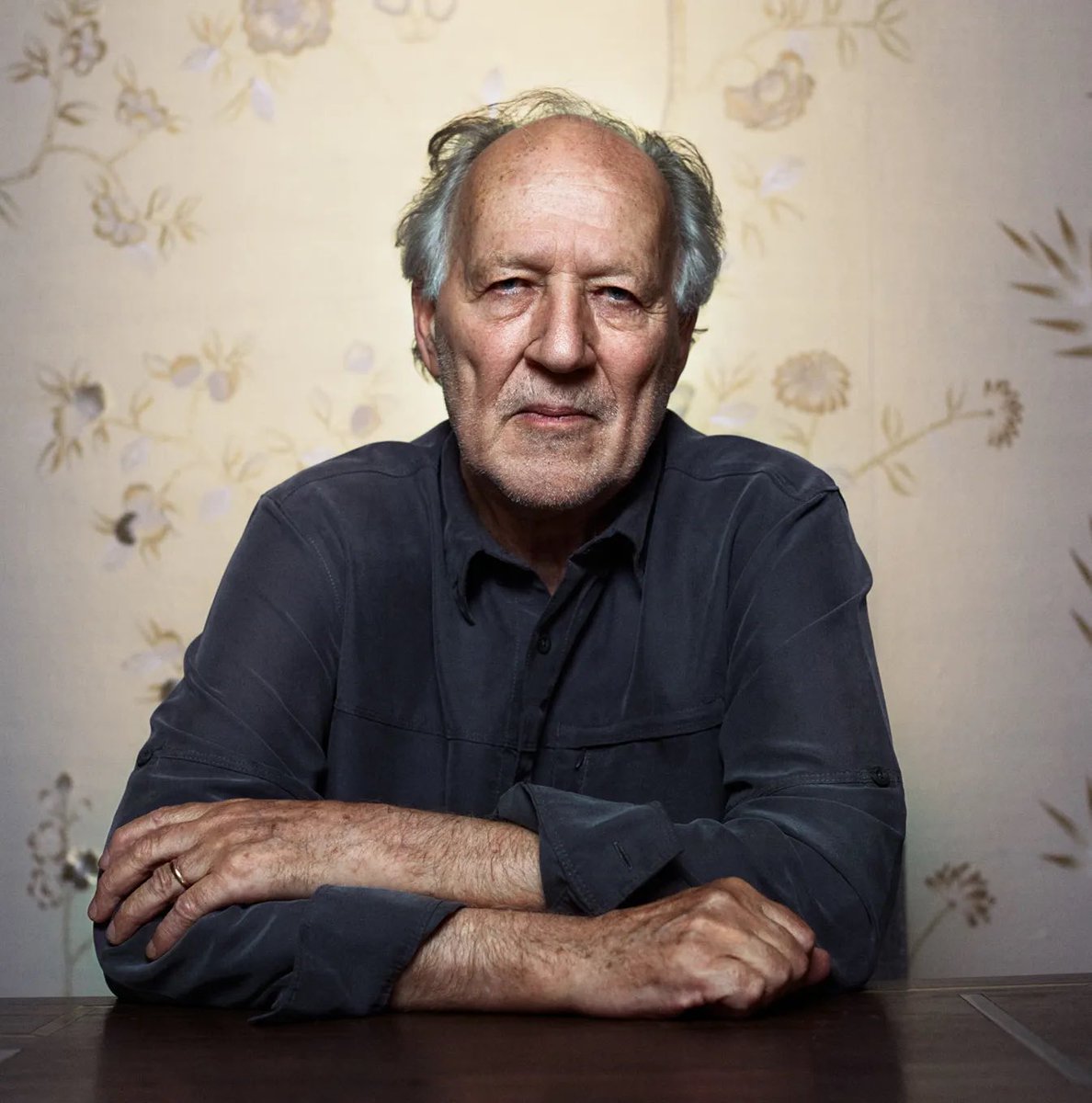 StarPlatinum_'s tweet image. The man behind the Nihilist penguin

- Werner Herzog
- born September 5, 1942
- Munich, Germany
- grows up in post-war Bavaria
- raised in extreme poverty
- isolated rural childhood

Early life:

- learns to read late
- spends most time alone
- walks long distances to attend…