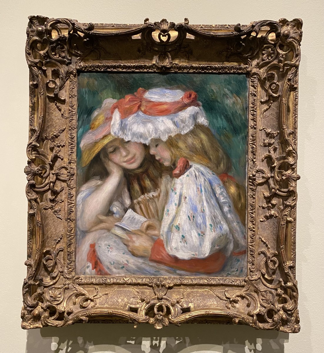 RobRoman23's tweet image. My Own Private Ulysses:
On the Wall of a Museum #2

“Your head it simply swurls. Those pretty little seaside gurls.” - Leopold Bloom

Today’s Ezraku:

On the Wall of a Museum #2

The curlicue cuteness of Renoir swurls:
Prudey and crudey, Molly and Gerty, Bloom’s gurls.