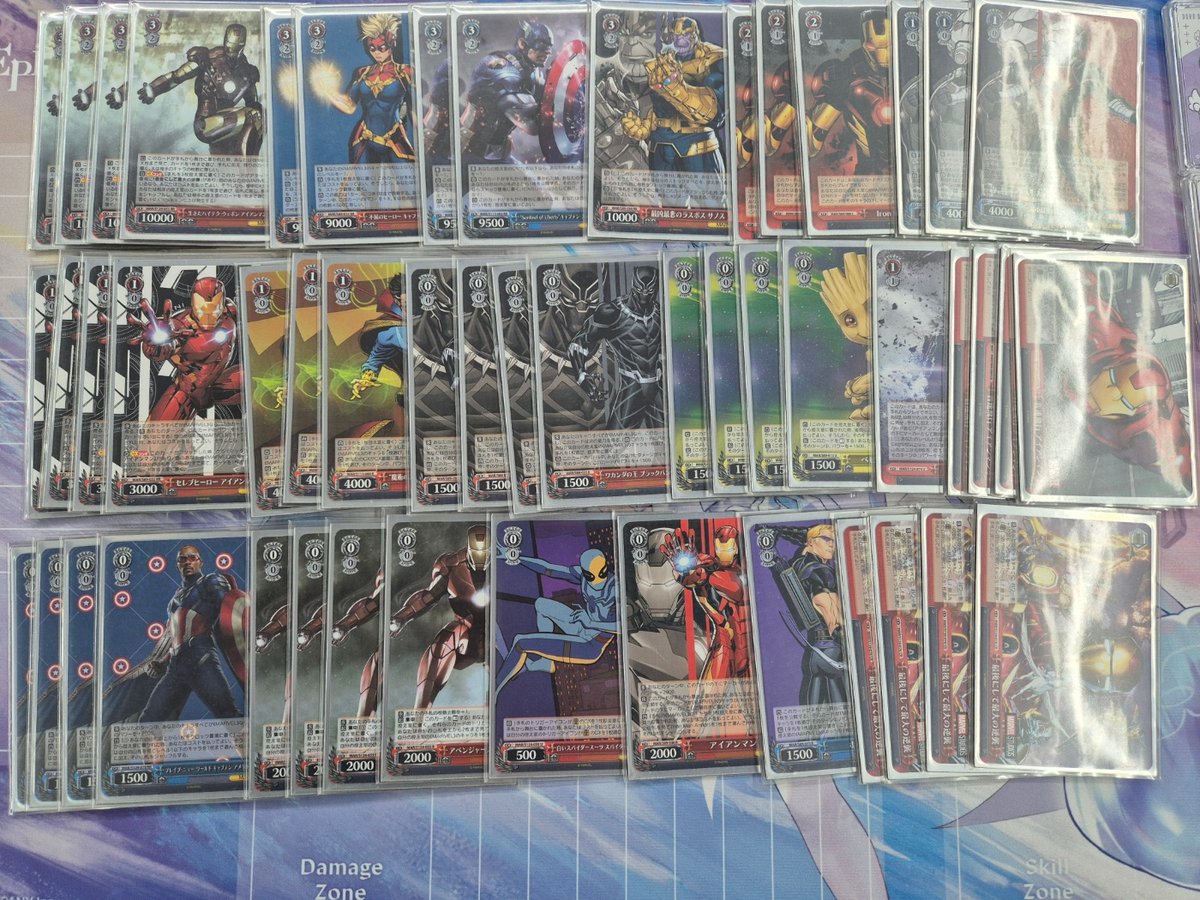 WS】マーベル優勝デッキレシピ(Arine🐇❤️‍🩹)【ヴァイスシュヴァルツ