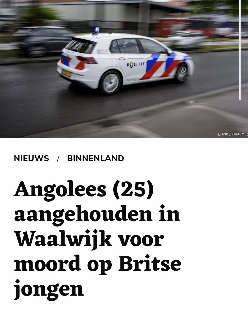 Arrestatie van gezochte Angolese verdachte in Waalwijk