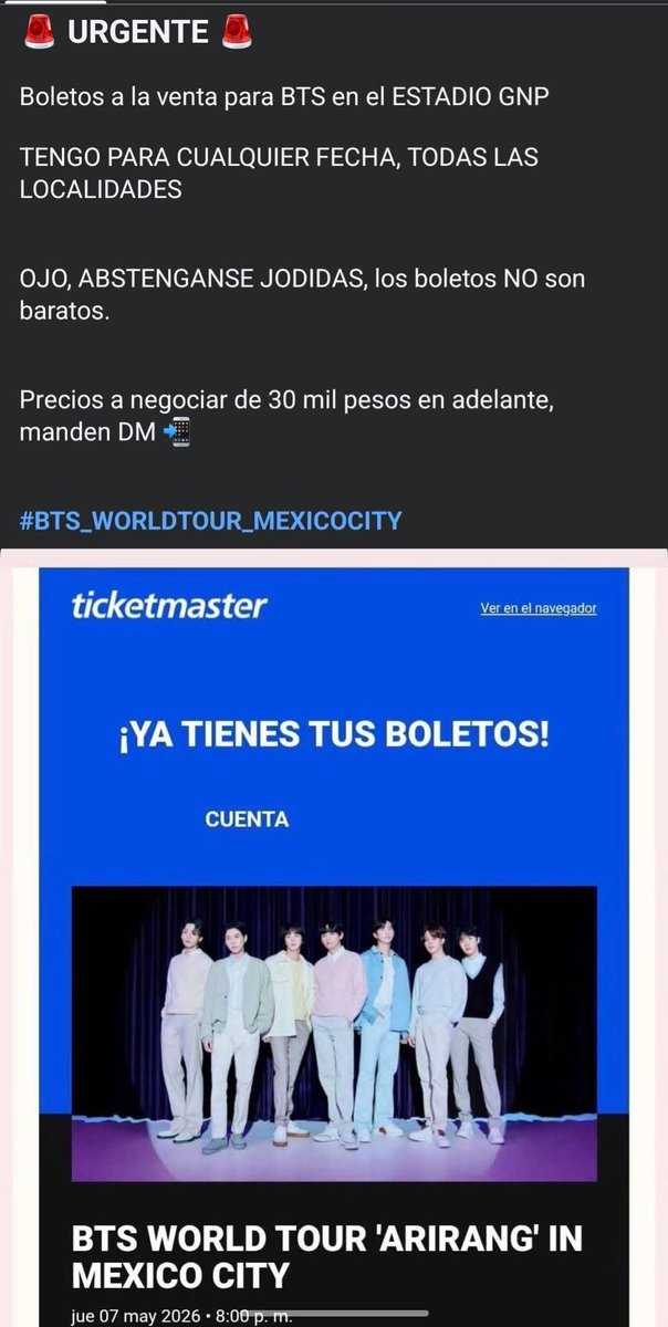 MaidenYoon1's tweet image. Nosotras somos las jodidas pero OJO el es revendedor por qué no tiene un trabajo real.