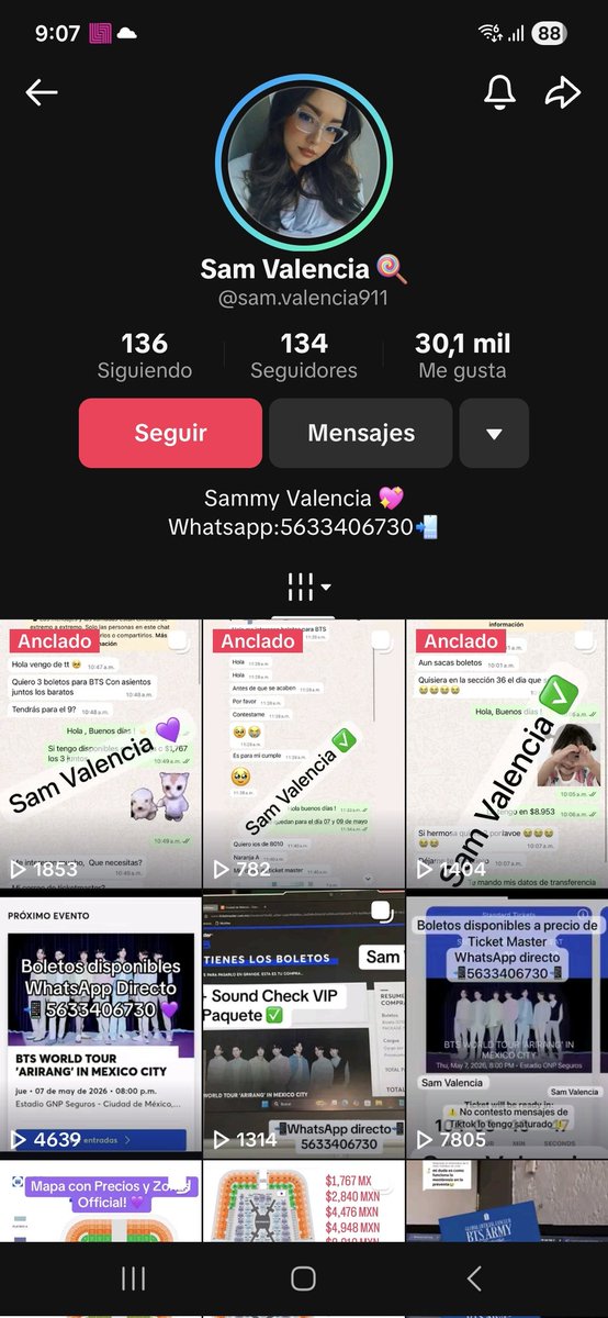 laura_gomezNPLF's tweet photo. Hacemos el llamado @Profeco por el fraude cometido por parte de @Ticketmaster_Me @ocesa_kpop ya que dicha preventa se presentaron irregularidades y la reeventa de los boletos afuera del recinto, paginas y grupos e incluso aca mismo EXIGIMOS UNA SOLUCION 
#BTS_WORLDTOUR_MEXICOCITY https://t.co/G4dMzukUBd