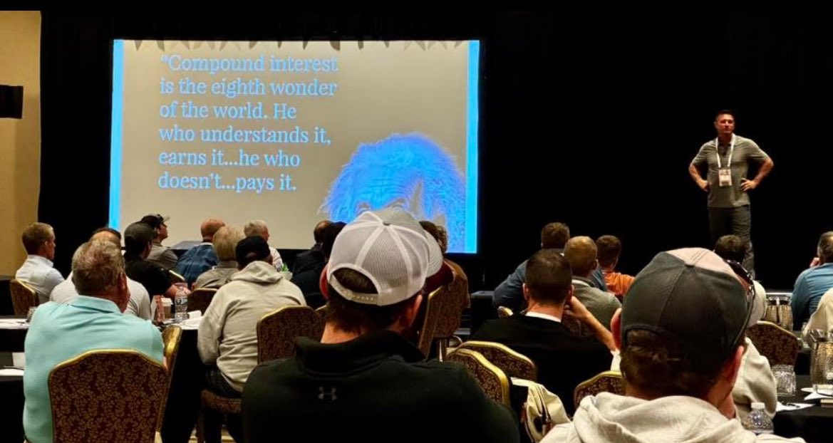 Einstein wasn’t just talking about money here IMO.  He was talking about your knowledge, network, and who you become.