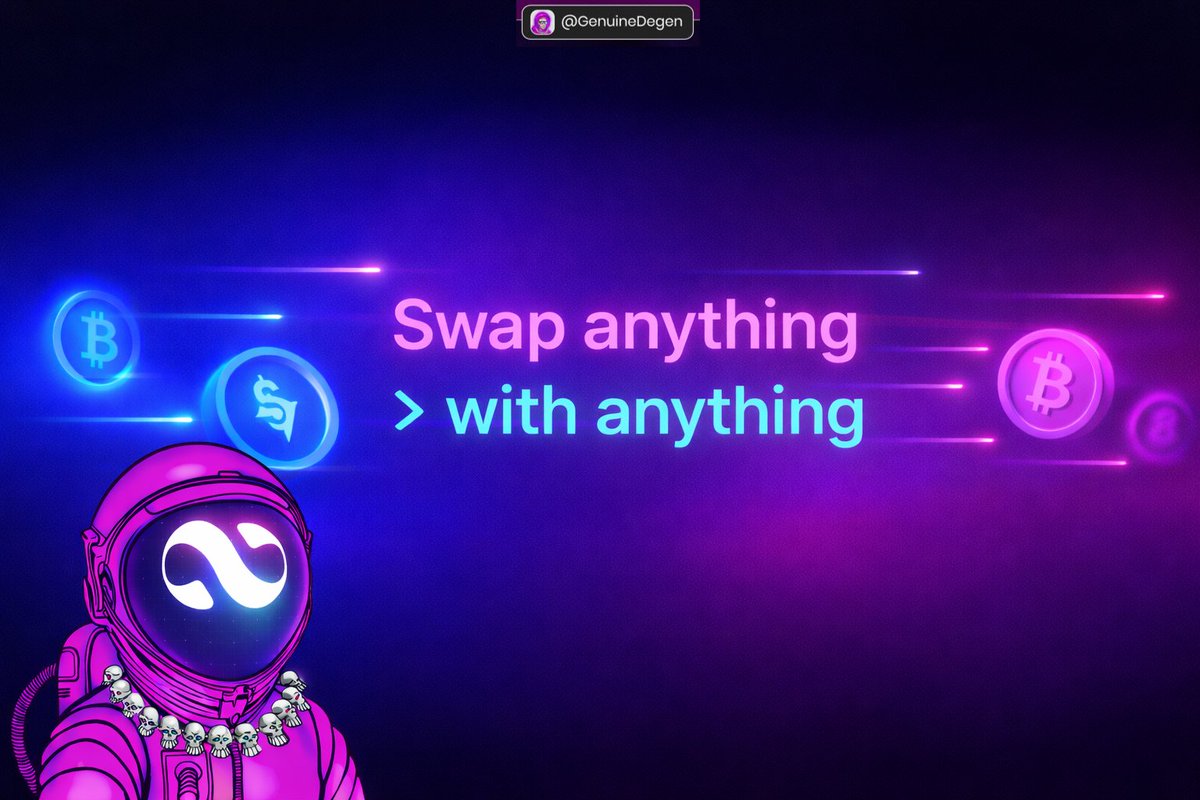 GenuineDegen's tweet image. As someone who uses @pact_swap every day for seamless cross-chain trades, I'm pumped about the recent updates rolling in! 🚀

Pact Swap just dropped Dogecoin integration, unlocking massive liquidity on UTXO chains without any bridges or wrappers. This means real demand assets…