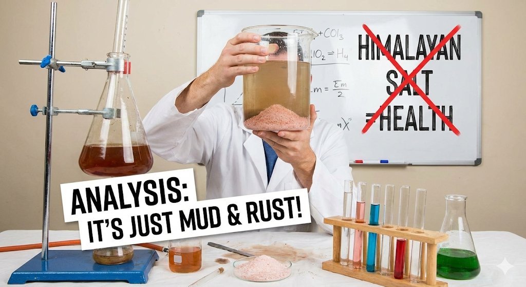 🚨 ALERTE BULLSHIT : Le sel de l'Himalaya est-il de la boue pakistanaise vendue au prix de l'or ?

Spoiler : L'analyse chimique de ce tweet ferait pleurer un professeur de collège. 🧪📉

On sort la blouse blanche et on débunke ce thread viral. 🧵👇

1️⃣ La Chimie pour les Nuls (et