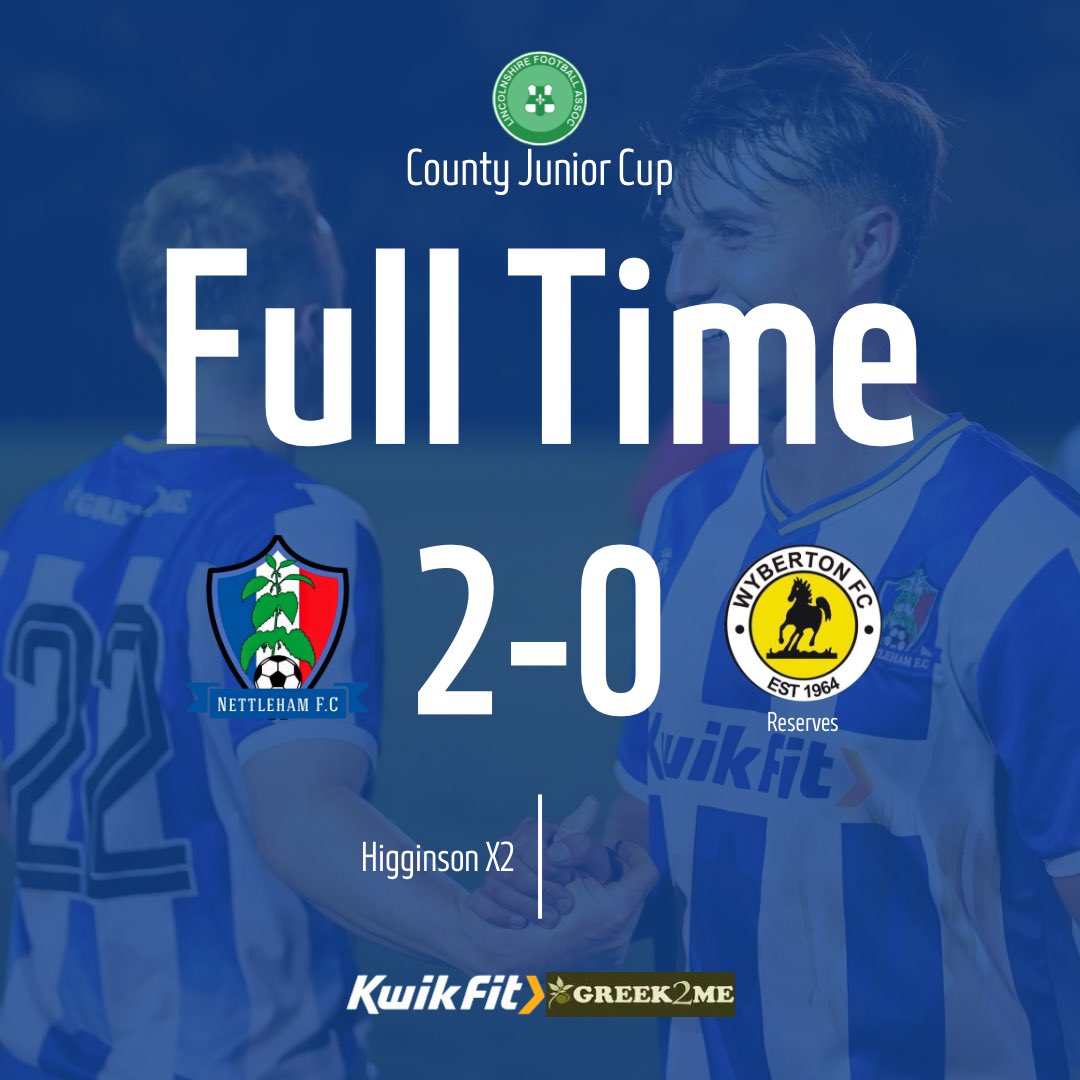 The first team are through to the semi-final of the County Cup with a 2-0 win 👏🏻🏆

#uptheham🔵⚪️