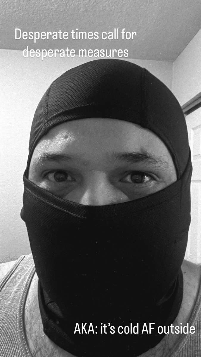 mickeythrust's tweet image. #itscoldoutside