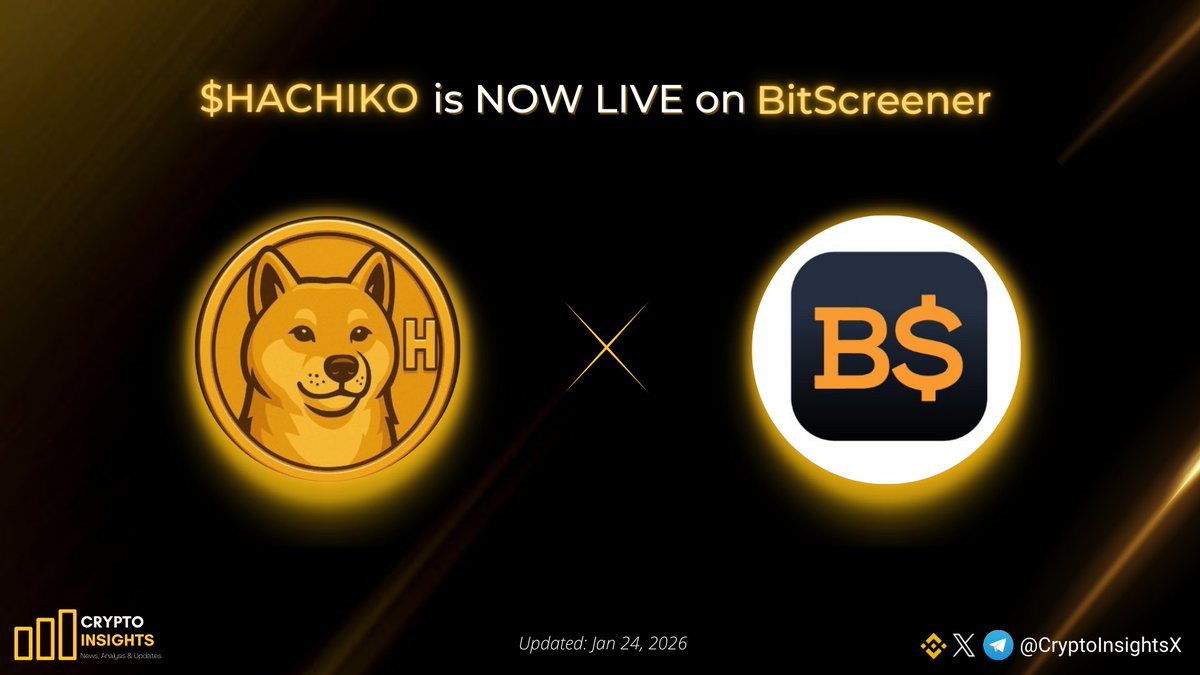 📢 $HACHIKO is NOW LIVE on <a href="/BitScreener/">BitScreener</a>

Never slowing down! Love to see all this work. Red day / green day... <a href="/HachikoInuCTO/">Hachiko</a> keeps delivering.

#memecoin #hachiko