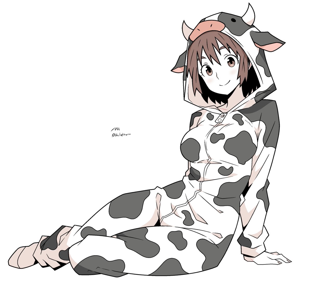 Nalathorm's tweet image. Fuuka's onesie