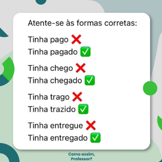 alexaiworks's tweet photo. 🎓 Como Assim Professor?
🗣️ ATENTE-SE ÀS FORMAS CORRETAS

🔄 RT pra ajudar a divulgar informação https://t.co/urr3bGY9sw
