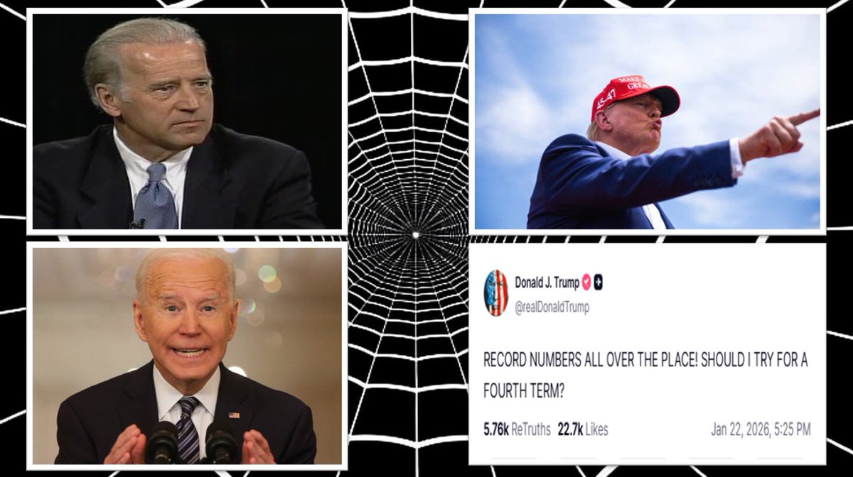 On the left side of the graphic is Senator Joe Biden and "President Joe Biden."
If you can't see that they aren't the same person, please consider getting your vision checked.

If you think "Biden" was a Deep State plant, please refer to the right side of the graphic.
How many