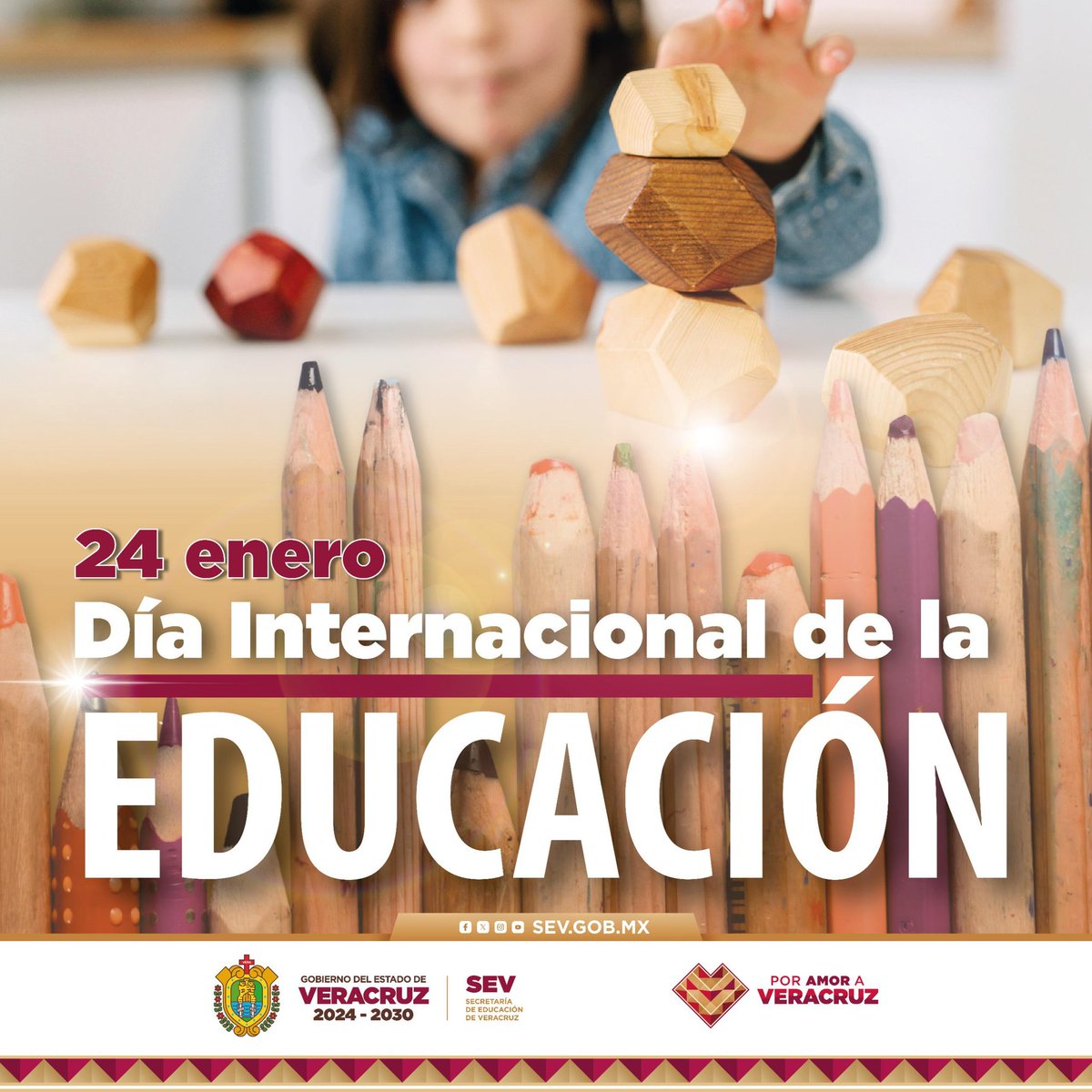 SEducacionVer's tweet photo. La educación es un derecho que abre puertas al desarrollo, la participación y la igualdad. 📚✨ Hoy celebramos su poder para construir comunidades más justas, solidarias e inclusivas, y recordamos que aprender transforma vidas y sociedades. 🌎🤝💡 https://t.co/LL9aTilZwr