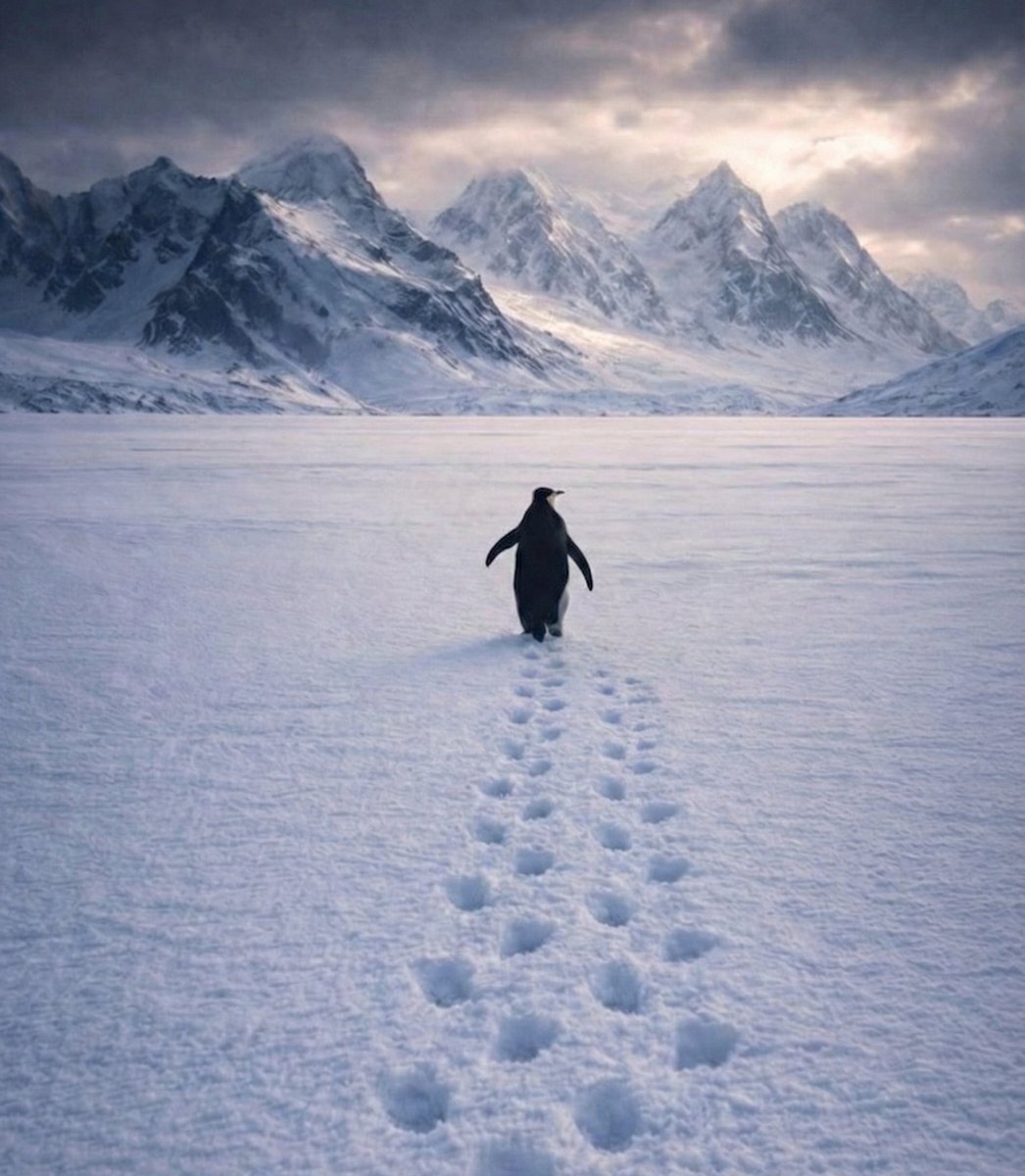 Herkes Denize Giderken, Neden Dağlara Yürüdüğünü Şimdi Anlıyorum

Binlerce penguen, hayatta kalma içgüdüsüyle okyanusa, yemeğe, güvenliğe doğru yürür. Mükemmel bir uyum içindedirler. Ama bir tanesi durur. Sürüye arkasını döner. Ve o sonsuz buz çölüne, 5.000 kilometre boyunca
