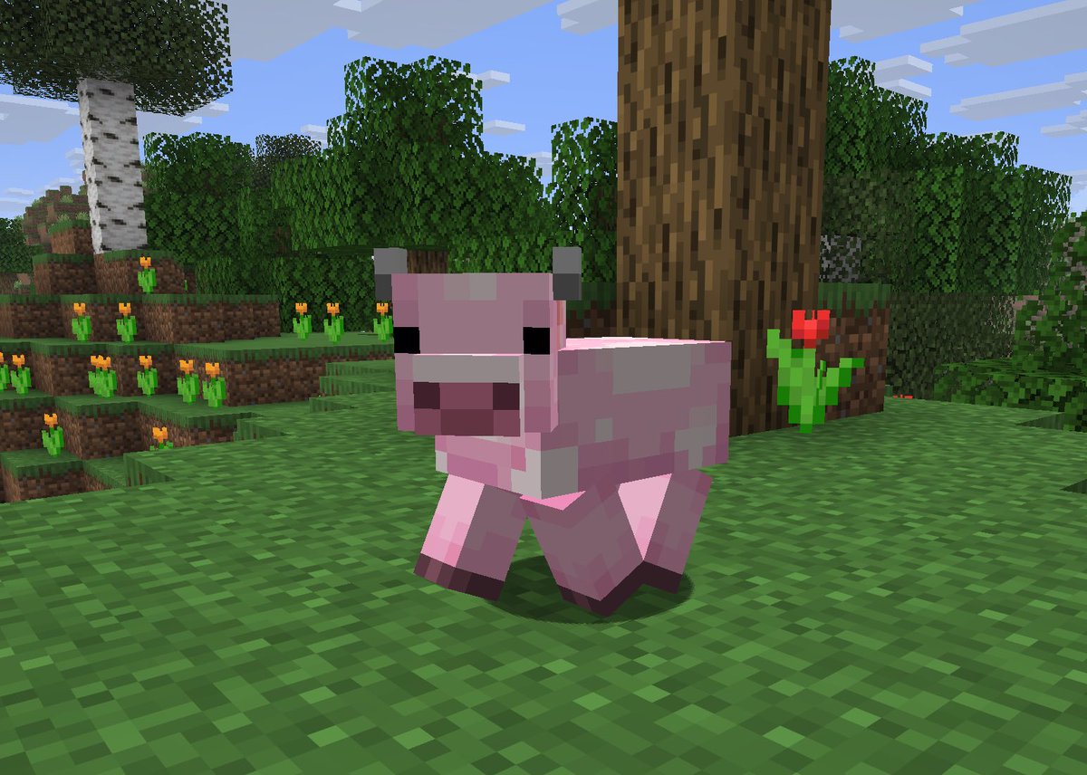 MintRefresh_MC's tweet photo. BABY MOOLIP CALF! 🌷🌼

Day 18 of making baby textures for #MinecraftEarth animals for my Earth Animals data pack.
https://t.co/hUBsBUGahH

#Minecraft #MinecraftArt #MinecraftCreator https://t.co/AleN7jYivn