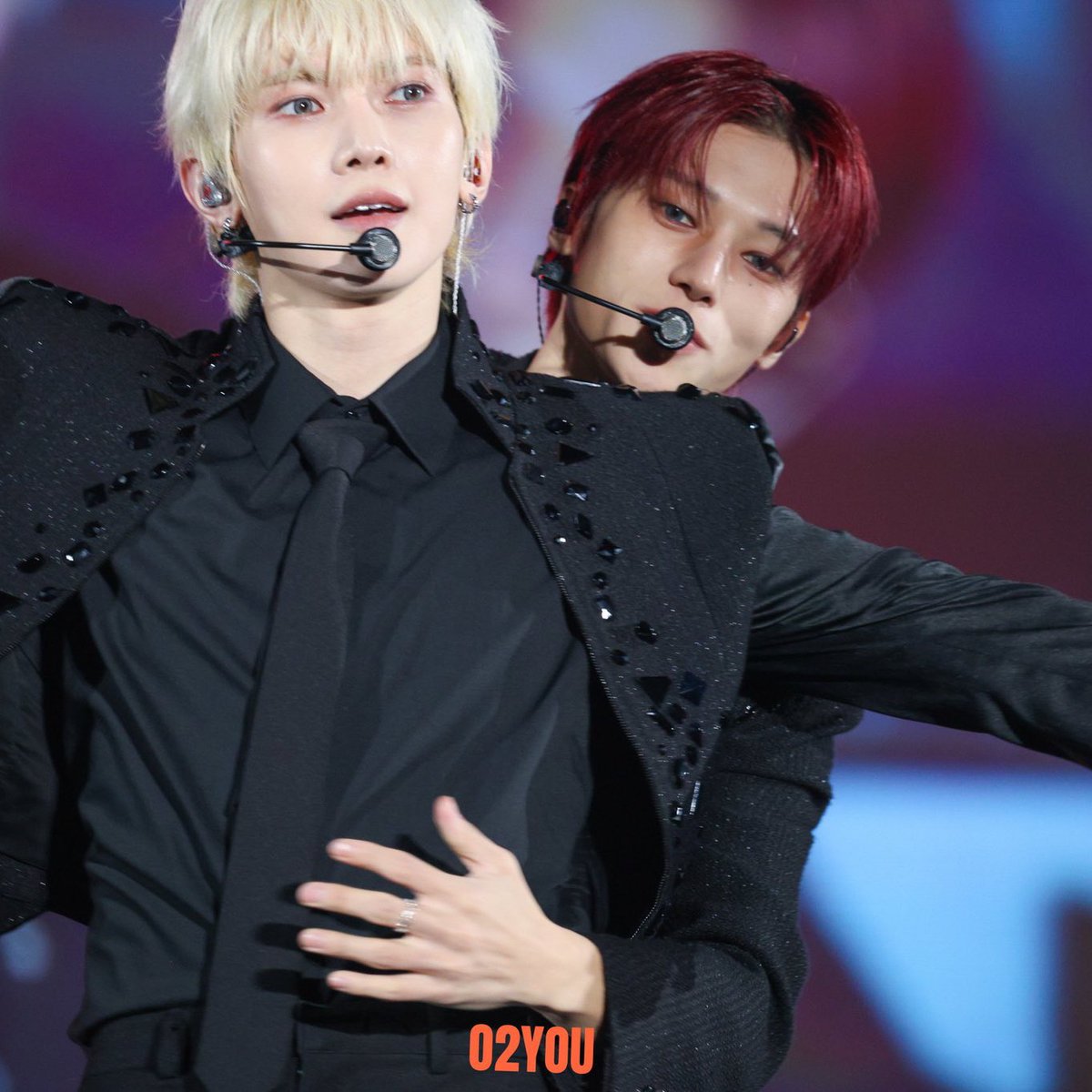 b1tesize's tweet image. today is one successful day for wooyoung