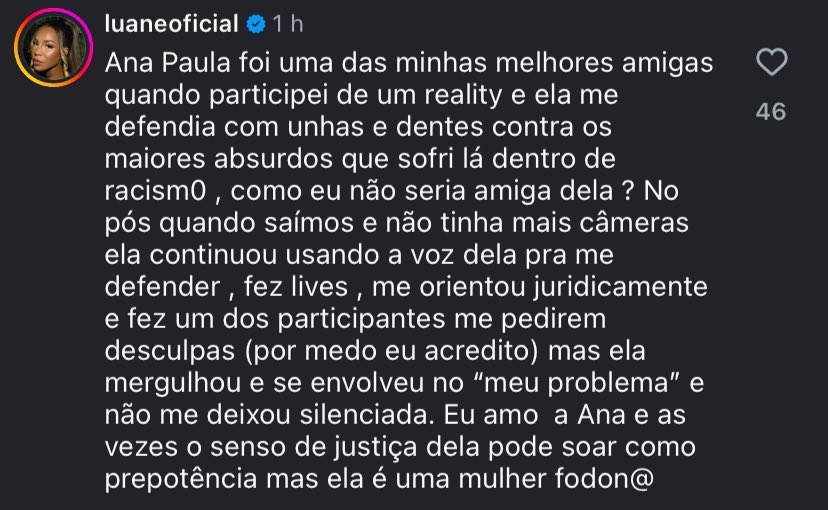 Depoimentos como esse vão levar Ana Paula pra final. 

ESPALHEM MUITO A VERDADE! 

#BBB26