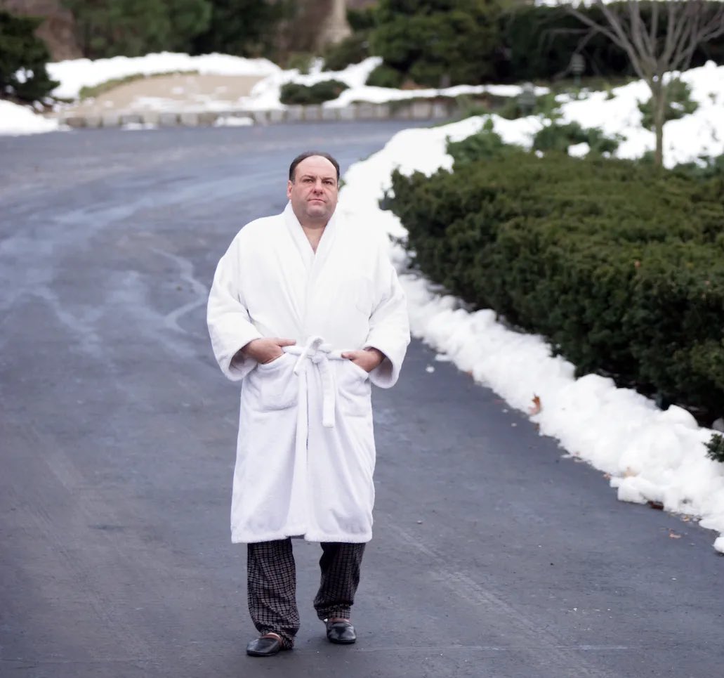 SopranosWorld's tweet image. The calm before the storm