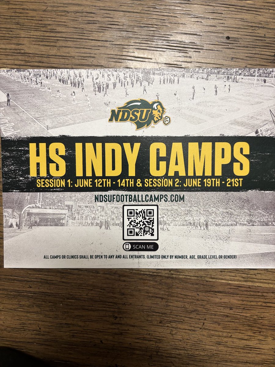 Thanks for stopping in this week ⁦⁦⁦<a href="/NDSUfootball/">NDSU Football</a>⁩