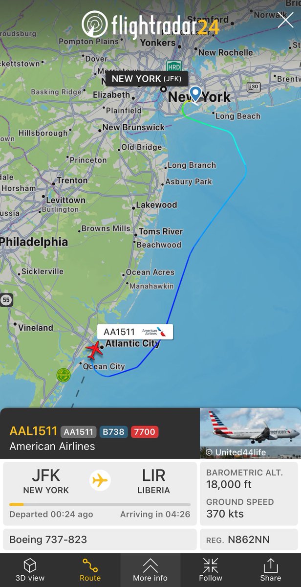 Flightradar24 tweet media