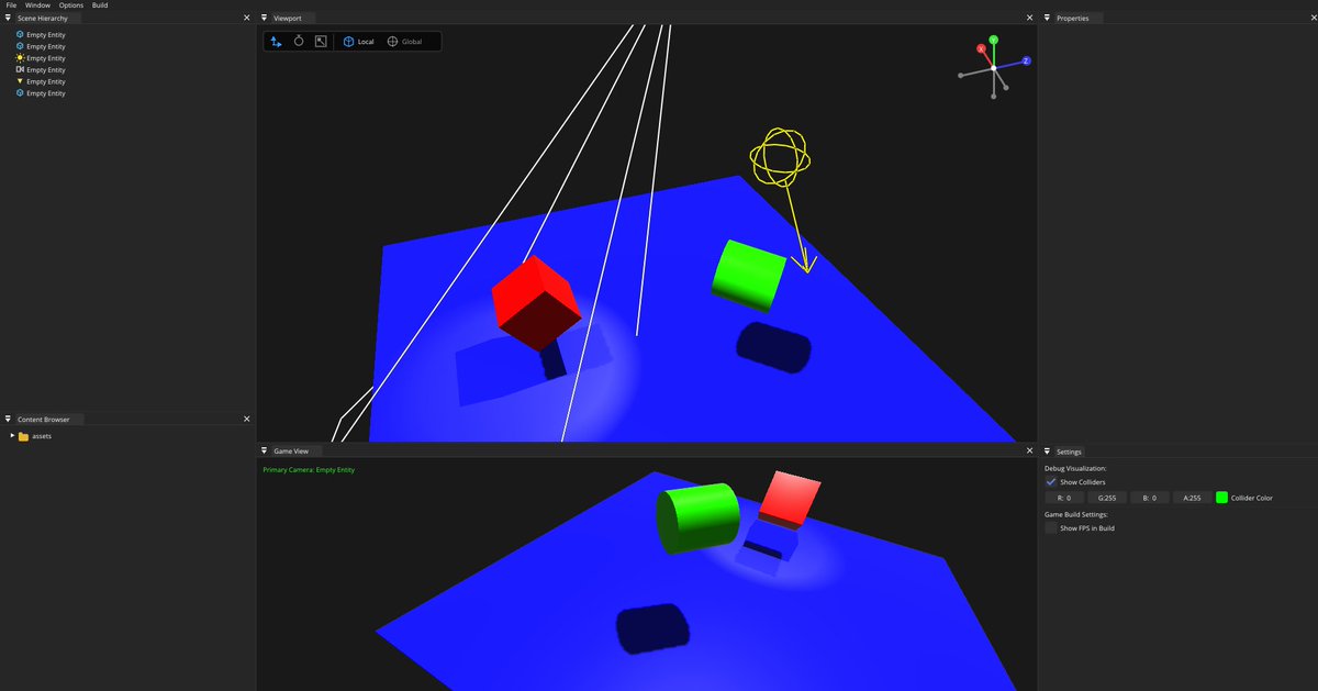 Jumail786's tweet photo. I’m building a custom game engine and want to embed a scripting language.
#GameDev
#IndieDev
#GameEngine
#Programming
#EngineDev
#GraphicsProgramming https://t.co/QBDBjCOUXl