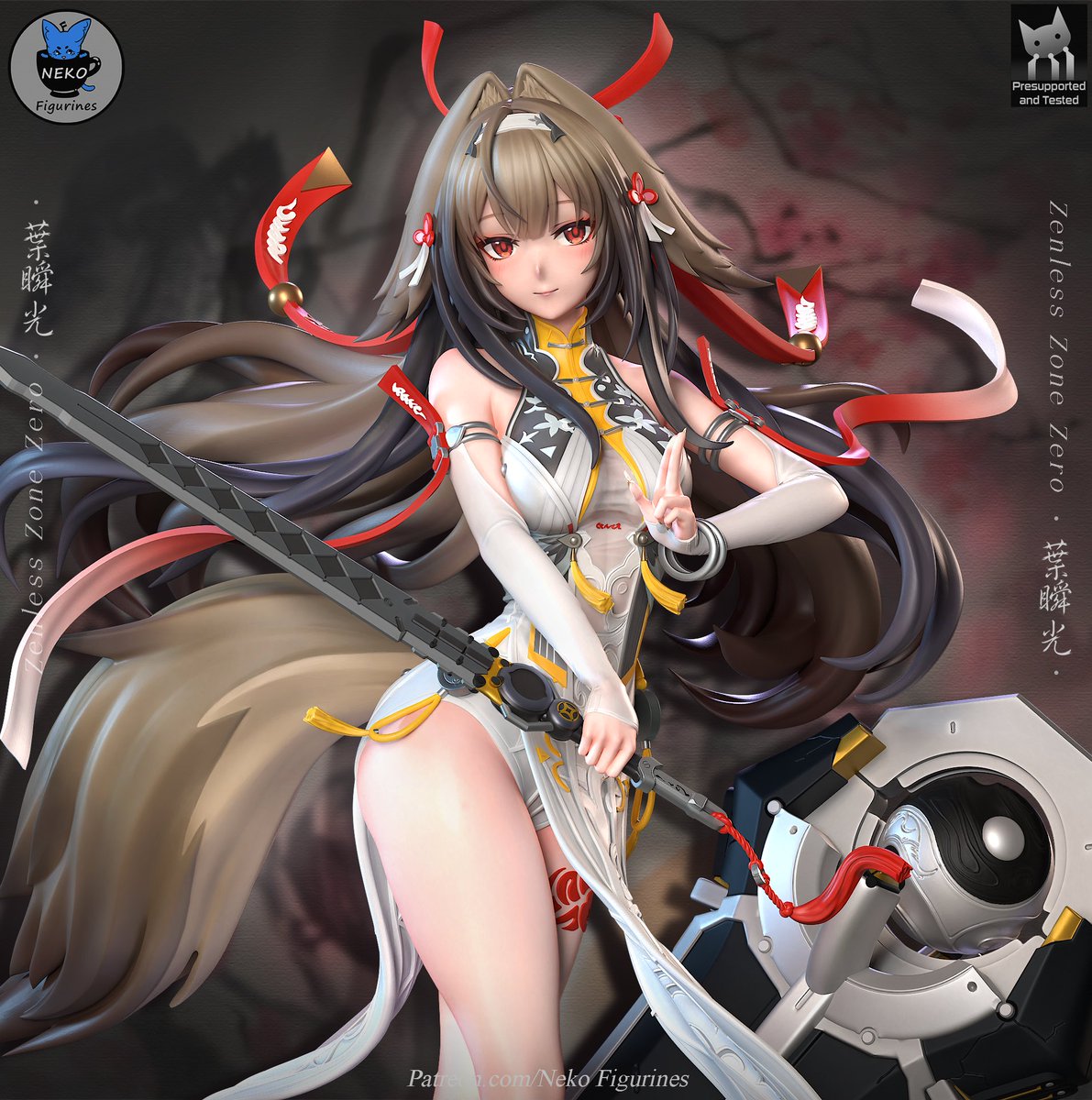 NekoFigurines's tweet image. Ye Shunguang sculpt for 3D printing completed! 🐎

#ゼンゼロ  #zzzero  #YeShunguang