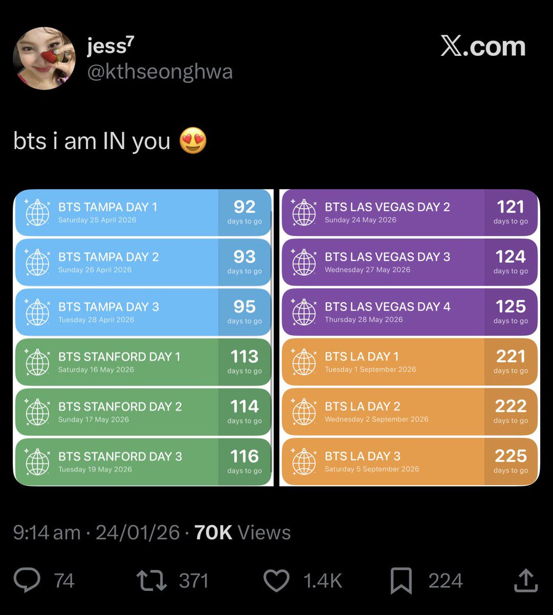 answeramorfati's tweet image. Sorry, they're going to HOW MANY SHOWS after pretending to care &amp;amp; boycott!??