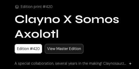 Amazing art <a href="/Claynosaurz/">Claynosaurz</a> &amp; <a href="/SCUMSOL/">SCUM</a> 

Got #420 it was destiny