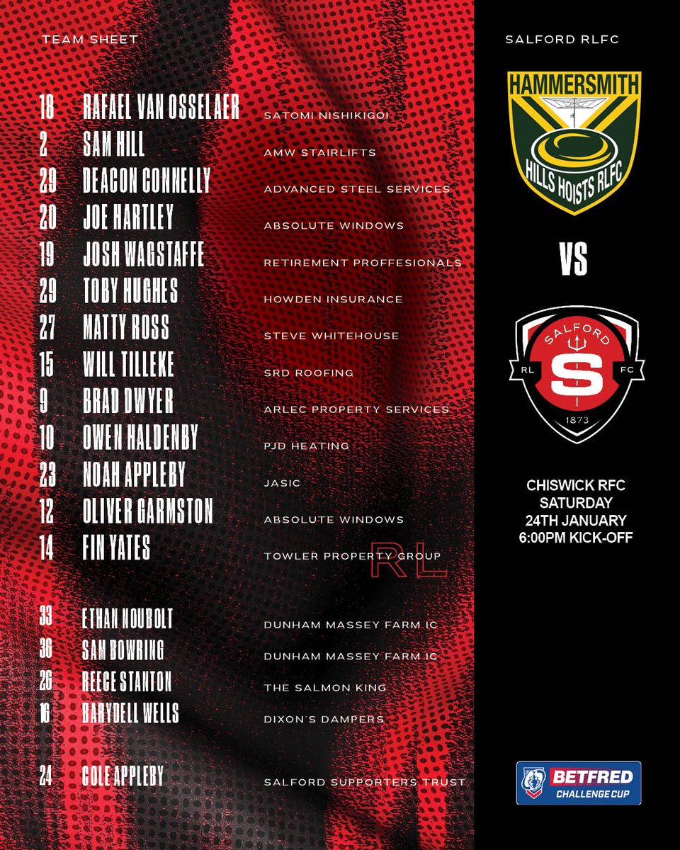 Salford RLFC tweet media