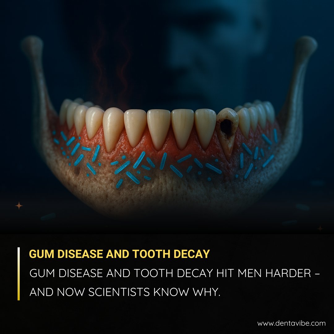 Why Gum Disease &amp; Tooth Decay Affect Men More