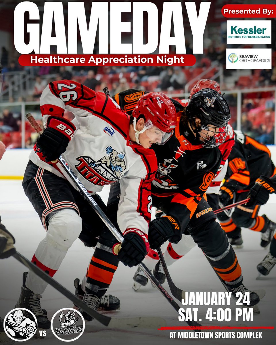 New Jersey Titans - NAHL tweet media