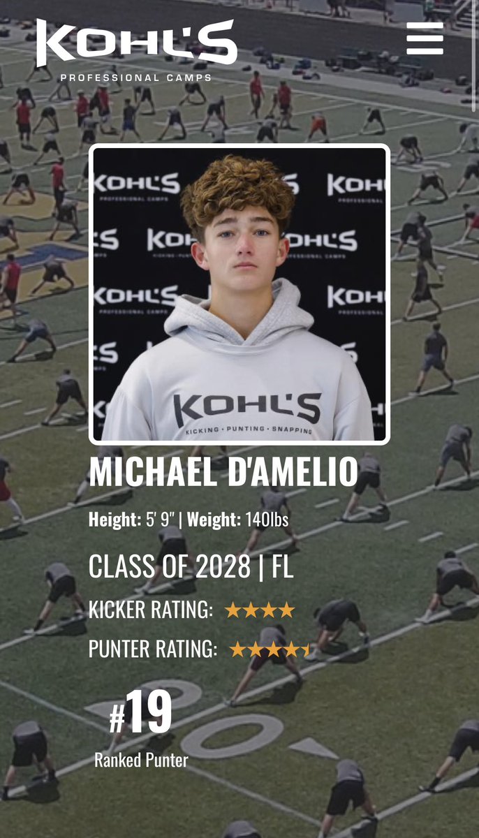 Michael D’Amelio 4.5 ⭐️ tweet media