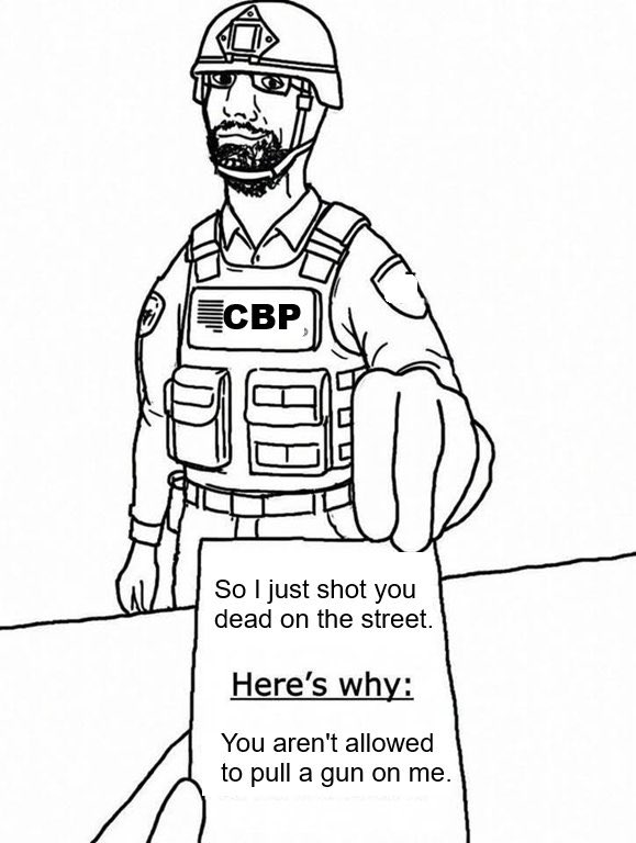 <a href="/GovTimWalz/">Governor Tim Walz</a> Perp drew on officers. Nice try, retard.