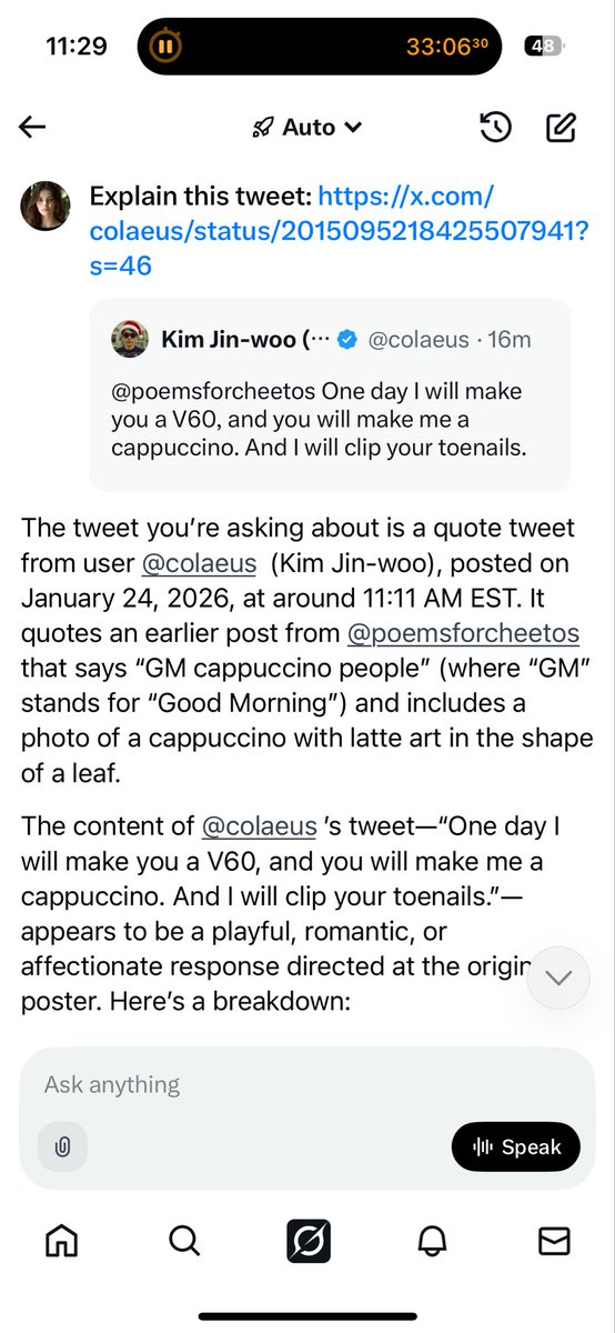 poemsforcheetos's tweet image. Sounds good.