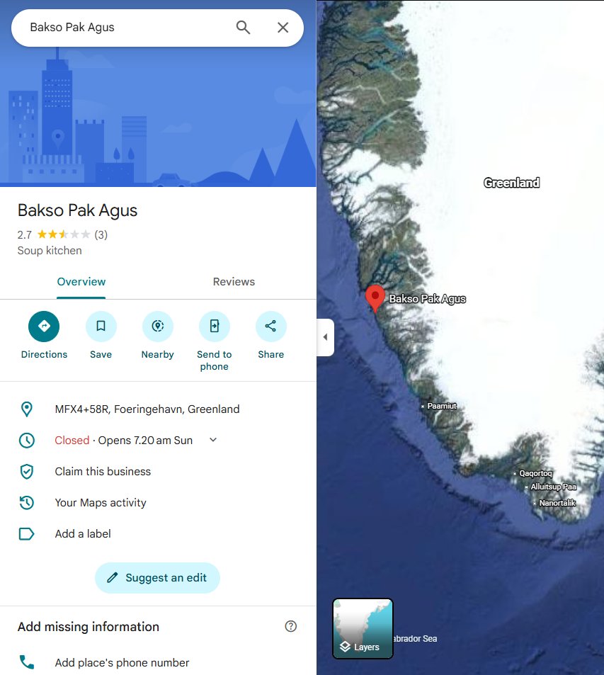 Anjeeeeng siapa nih yang jualan bakso di Greenland 😂😂😂😂