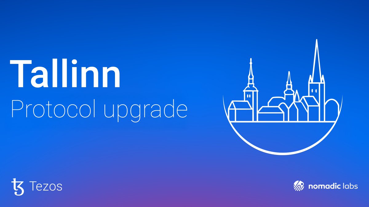 👋 Hello Tallinn!

The 20th Tezos protocol upgrade is live at block #11,640,289.