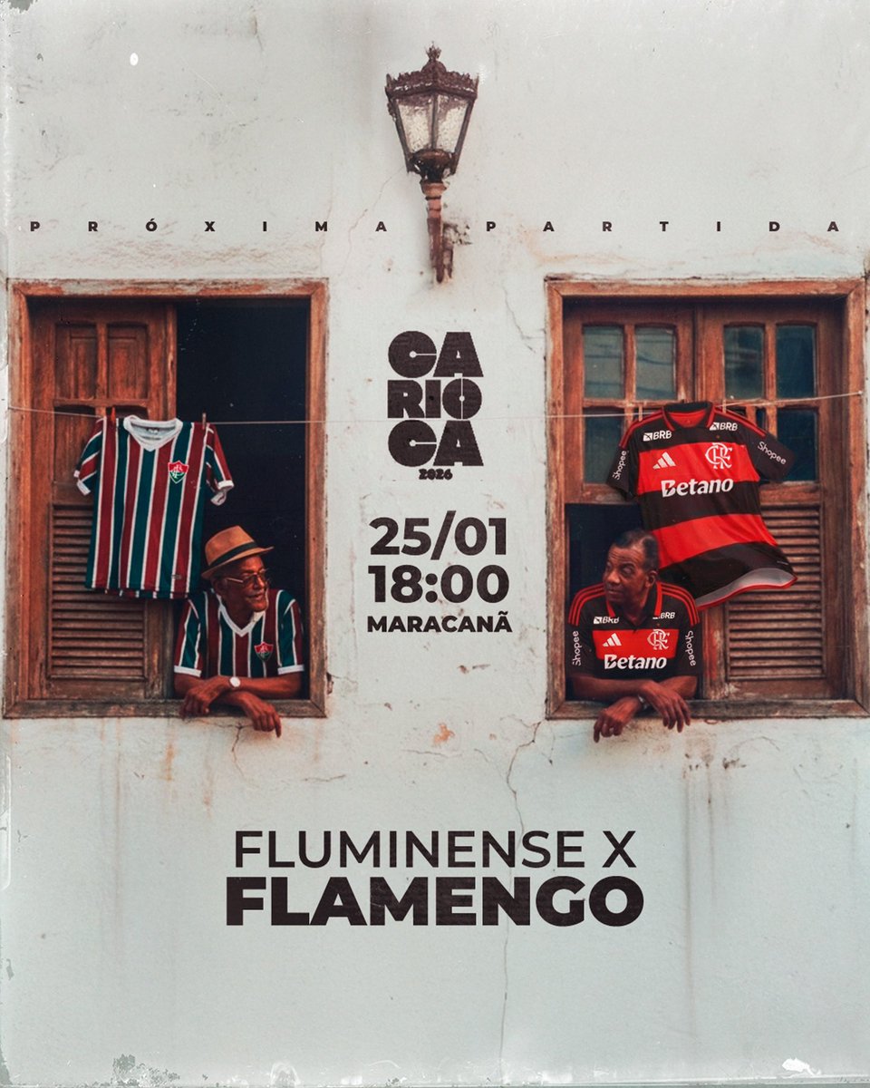 Flamengo's tweet image. Mais um clássico. Queremos a vitória! 

🆚Fluminense
🏟️ Maracanã
🏆 Carioca 

#próximapartida