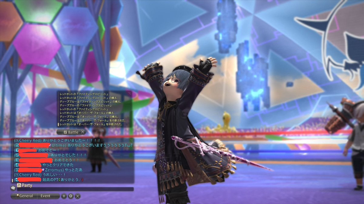 cherryred_ff14's tweet photo. やっと2層クリア〜！
先週末くらいからクリモクやっててようやく…。
けいさん、ふじまきさん、お手伝いありがとうございました！
今日は熟睡出来ますね💤 https://t.co/2kfQHLQfy7