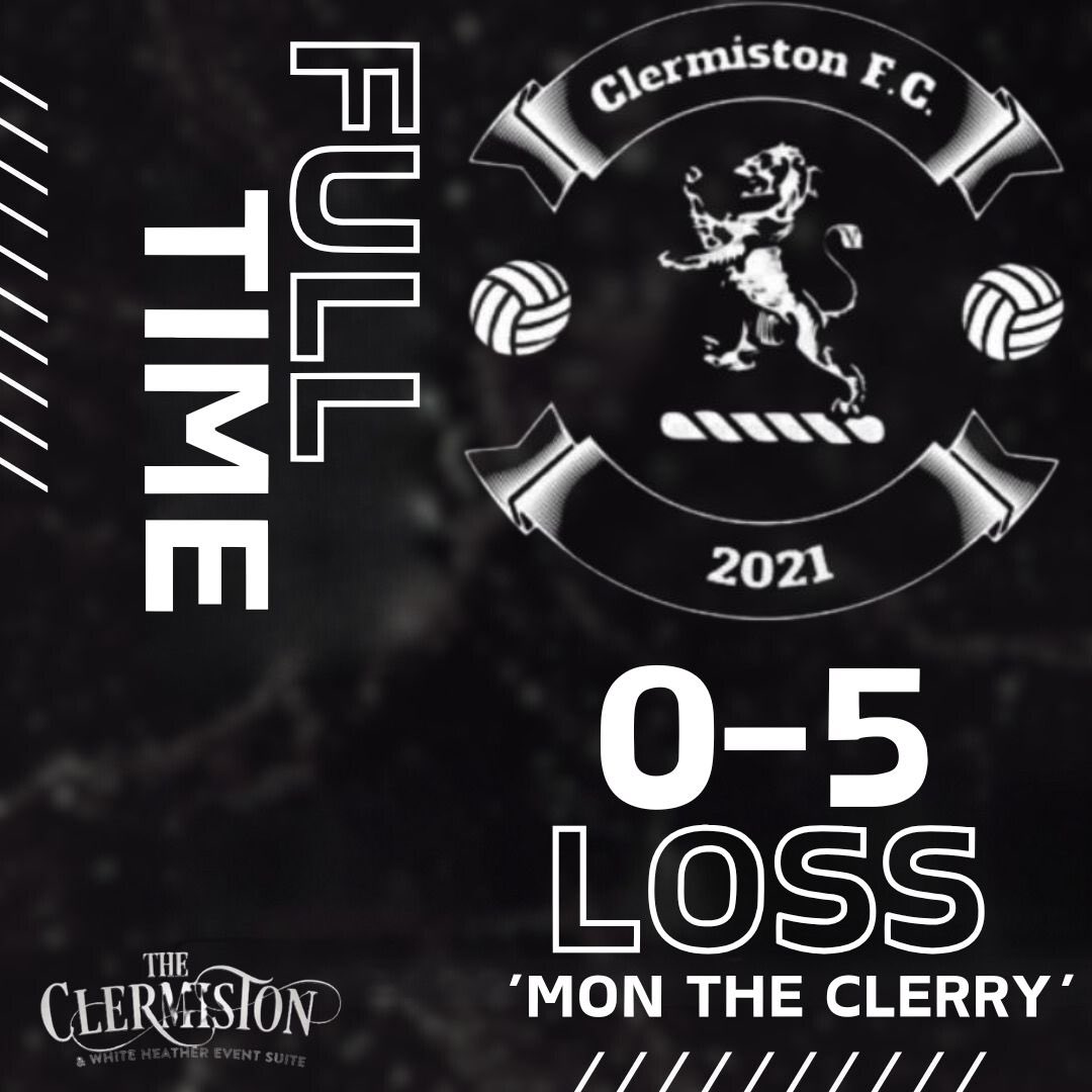 clermiston_fc's tweet image. We exit the east of Scotland after a 5-0 defeat. Miles off it today and deserved everything we got. Big wake up call going into second half of season. All the best to Milton for the season 💜