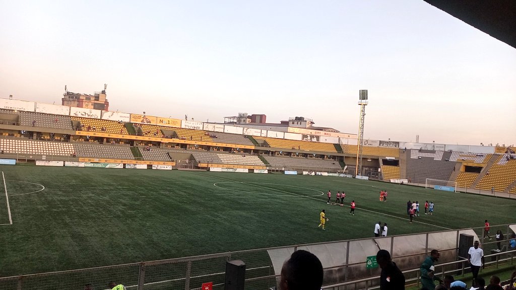 Shifaismailbayo's tweet photo. Log in 
Hamz Stadium Nakivubo for the Double header 🏟 📌

Full time from the first game 
Express 3 -1 Buhimba United Saints 
Mikdad senyonga ⚽️(exp)
John Assimwe ⚽️(exp)
Henry wamala (exp)
Edson (buhimba)

UPNEXT 
URA FC VIPERS SC  8 pm
#StarTimesUPL #DoubleHeader https://t.co/ke0NbD7OOi