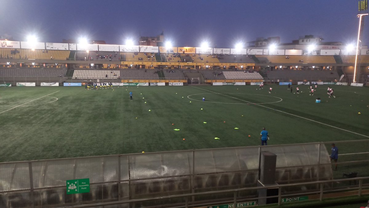Shifaismailbayo's tweet photo. Log in 
Hamz Stadium Nakivubo for the Double header 🏟 📌

Full time from the first game 
Express 3 -1 Buhimba United Saints 
Mikdad senyonga ⚽️(exp)
John Assimwe ⚽️(exp)
Henry wamala (exp)
Edson (buhimba)

UPNEXT 
URA FC VIPERS SC  8 pm
#StarTimesUPL #DoubleHeader https://t.co/ke0NbD7OOi