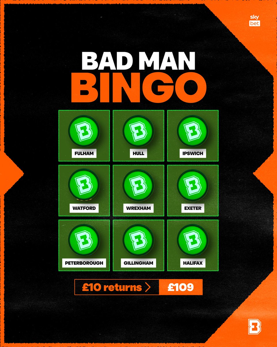 Bad Man’s Football Tips ⚽️ tweet media