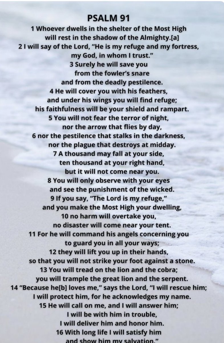 sharonePack's tweet image. #Psalm91