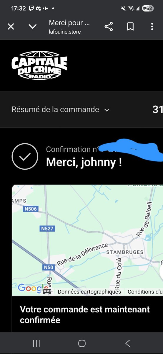 Album commandé <a href="/lafouine78/">La Fouine</a>