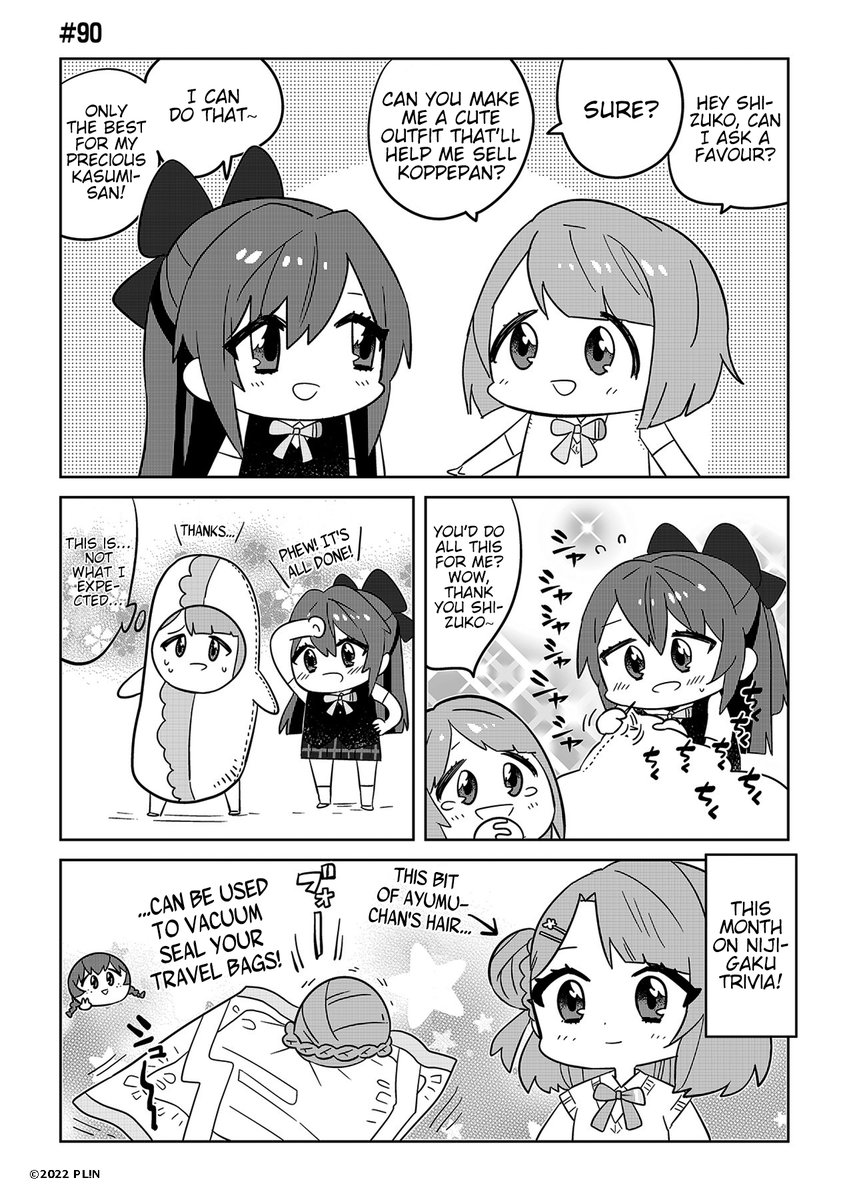 Amaranth1244's tweet image. "Nijigasaki of the Rebellion"
Chapter 90
#叛逆のニジガサキ #ハンギャサキ