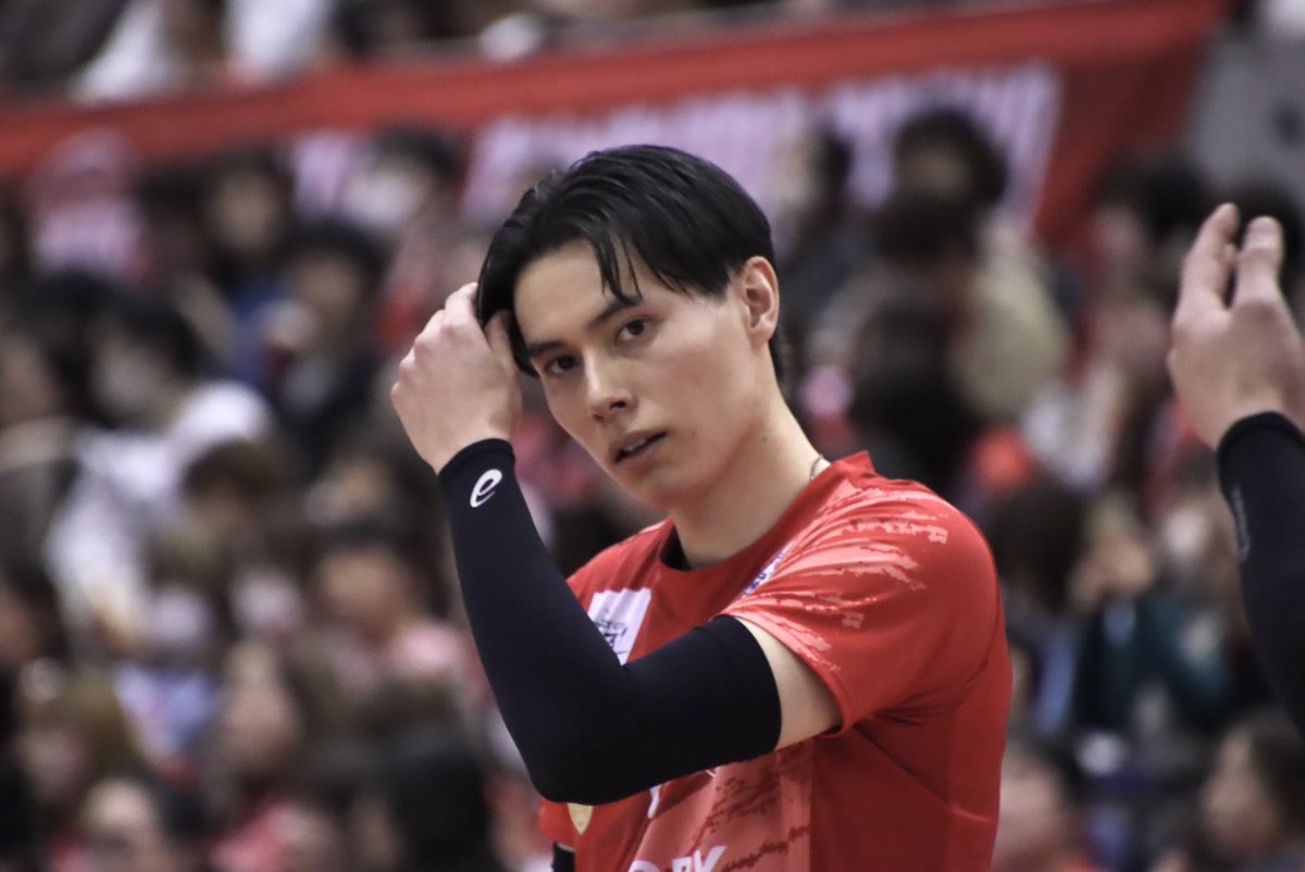 mra_Ran's tweet photo. 黒髪の藍くんも素敵🌟

2026.01.24
サントリーサンバーズ🆚東レアローズ静岡
🏟️おおきにアリーナ舞洲

#髙橋藍 #RanTakahashi
#サントリーサンバーズ大阪 https://t.co/GpbniQvdfs