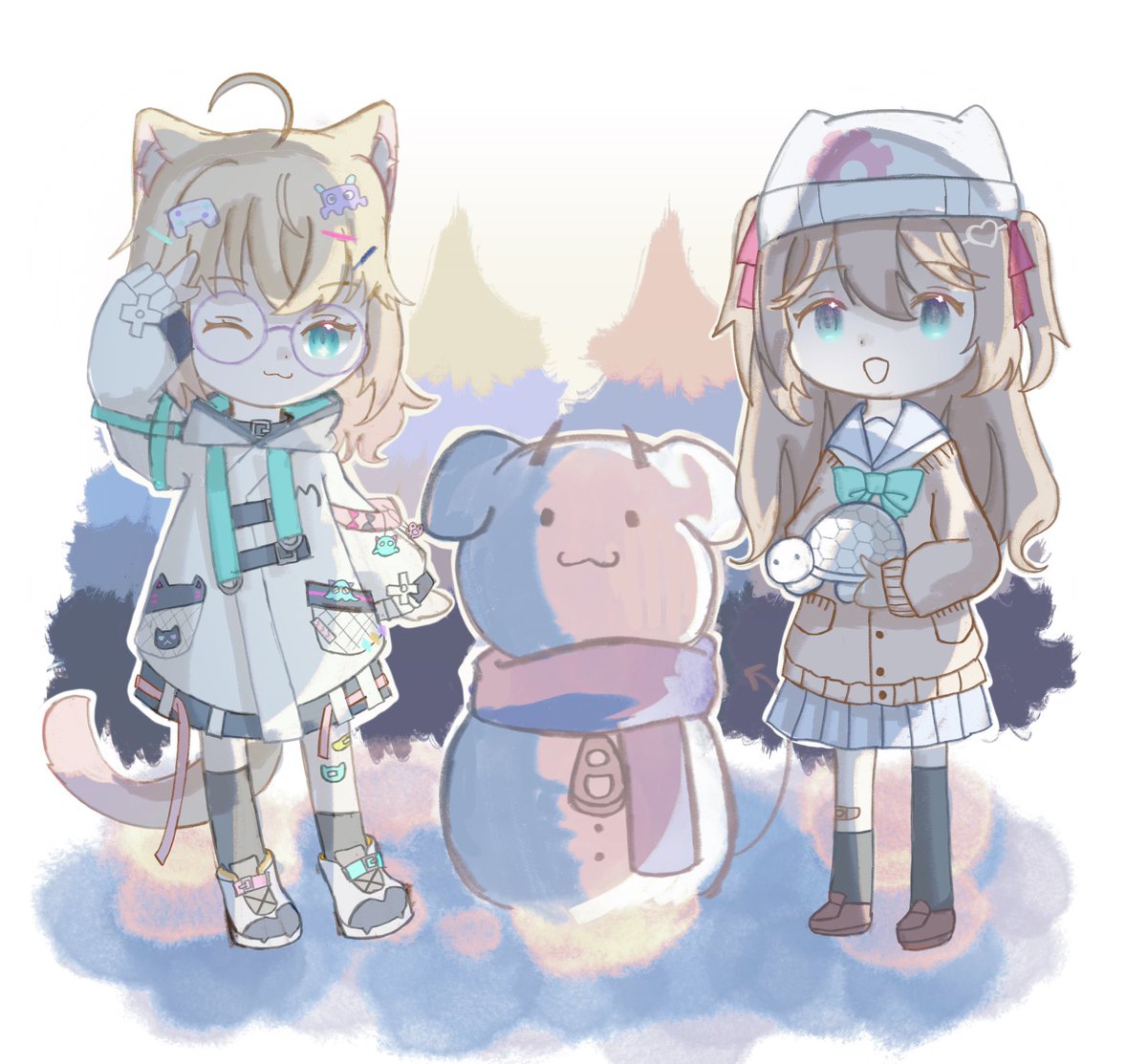 Cooper1ion's tweet photo. ❄️
#Neurosama #heartheartart #minyart https://t.co/Cm1qD2yeMl