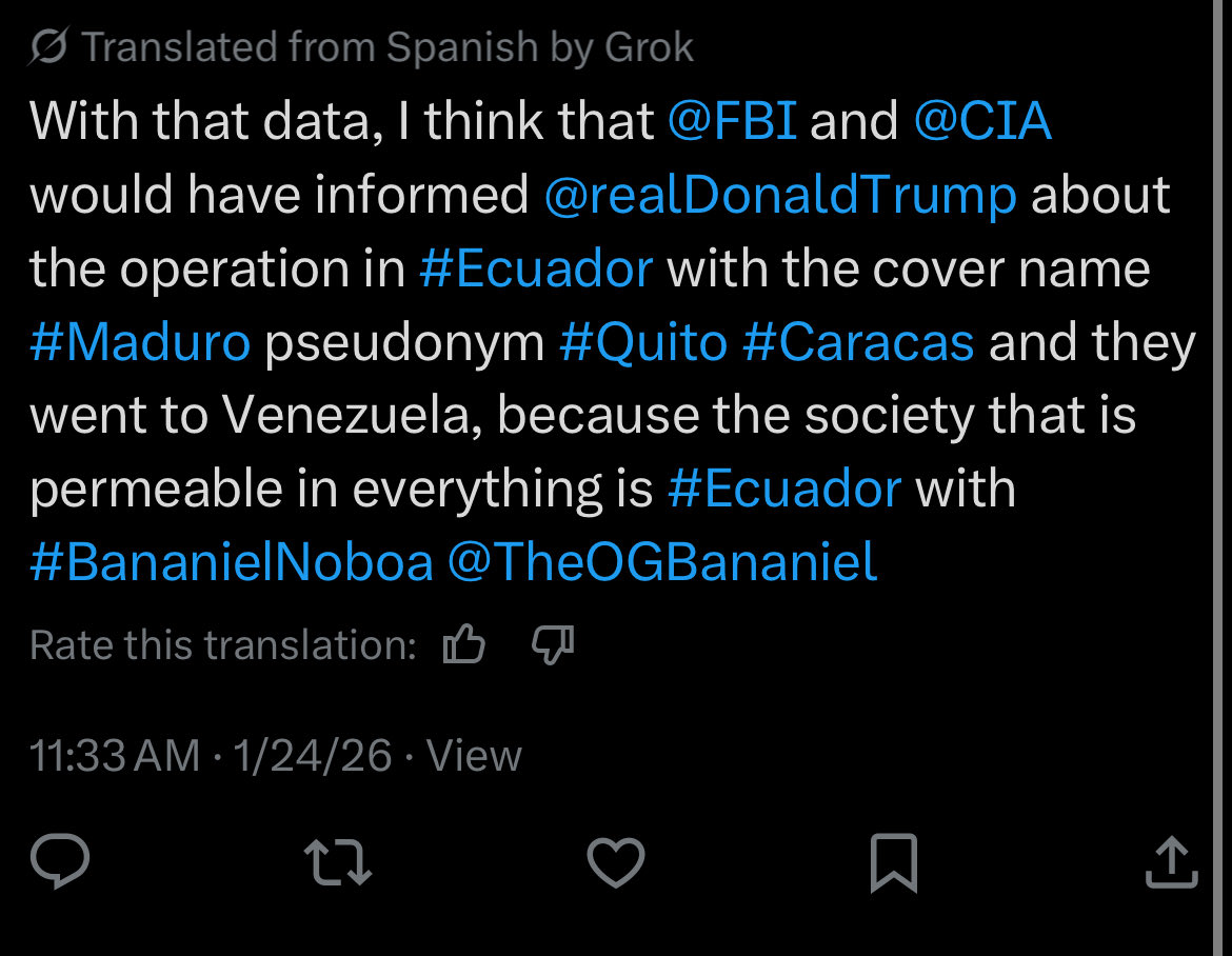 I was tagged in some strange post about the rise in Ecuadorian cocaine production and I PROMISE I HAVE NOTHING TO DO WITH THAT 🤣🤣🤣🤣🤣🤣