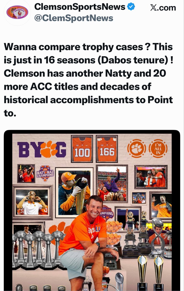 ClemsonSportsNews tweet media