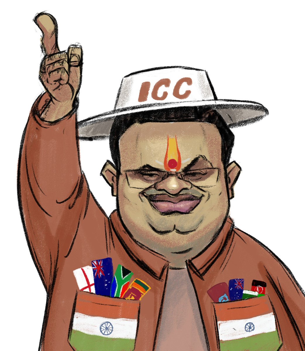 basherkella's tweet photo. The ICC must ensure equality for all member nations. End the monopoly and provide equal opportunities to every country. Cricket should be fair, not biased! 
#ICC #ICCReform #EqualityForAll 
Apu's Cartoon https://t.co/NtOe2hVpO9